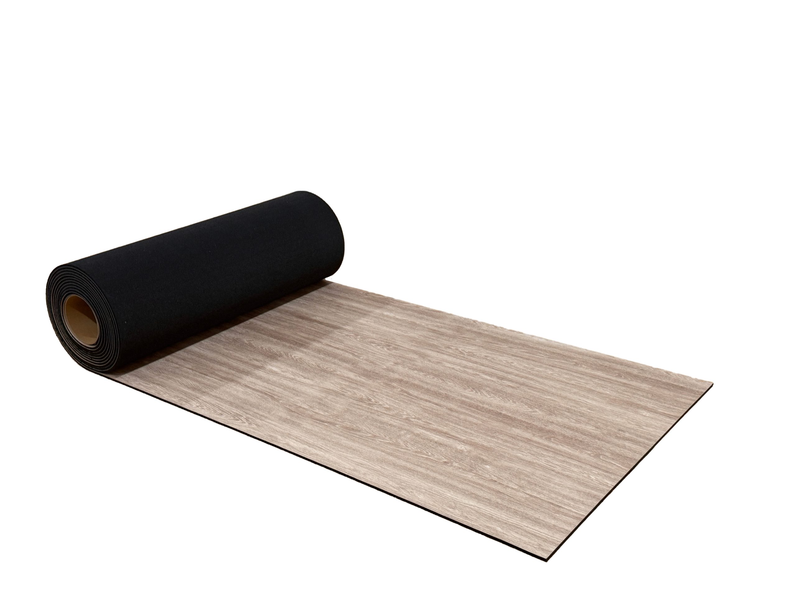 Piso de Caucho En Rollos Laminado con Madera 200005R