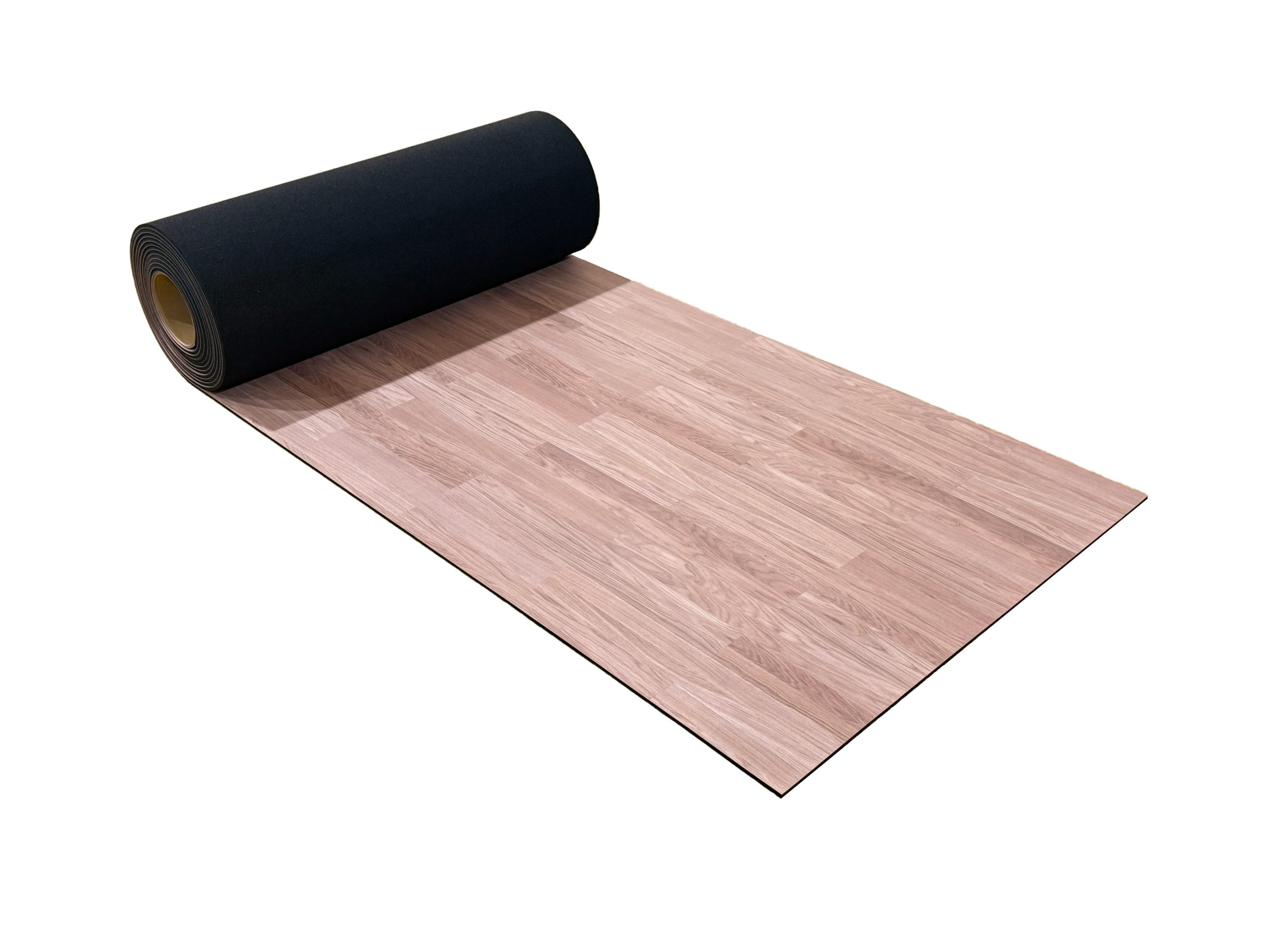 Piso de Caucho En Rollos Laminado con Madera 200008R