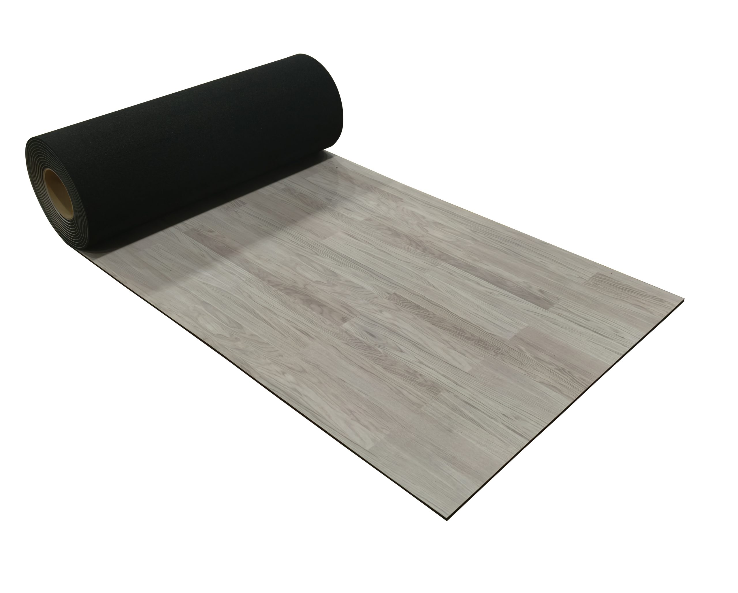 Piso de Caucho En Rollos Laminado con Madera 2000013R
